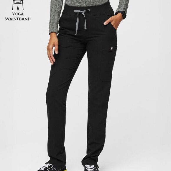 FIGS women's Yola™ - Skinny Scrub Pants, Black, XS - Picture 2 of 11